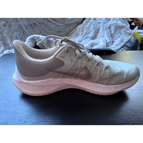 Nike AIR Zoom Winflo Grey - Iridescent Fog Sz 9.5 Running Sneaker Woman’s Shoe - Picture 8 of 15